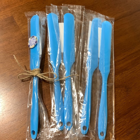 💕5/$15 Silicone Spatula Butter Icing, Set of 5 , NEW in sealing package - Picture 4 of 4